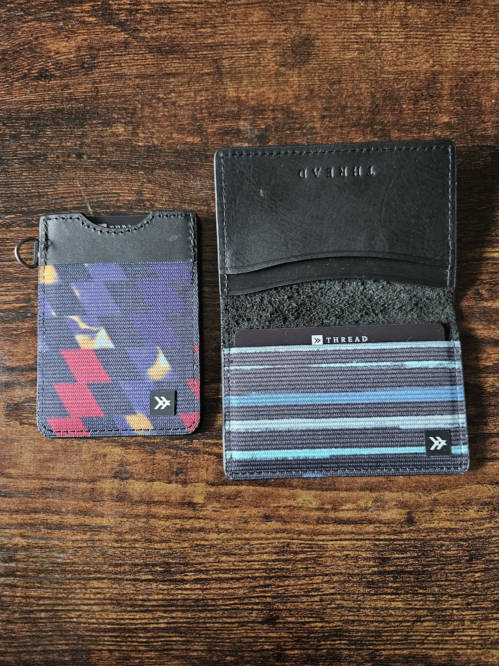 Thread Wallet Bundle - Vertical Card Holder & Bifold Wallet
